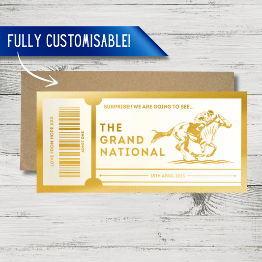 Grand National | Surprise Ticket Reveal | Experience Days | Gift Voucher